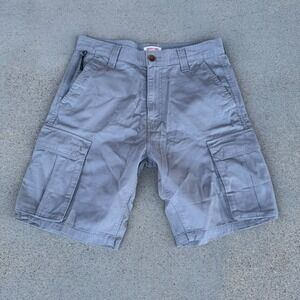 Levi's Signature Men's Secure Cargo‎ Shorts Size 30 Grey